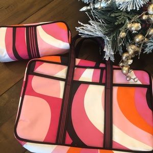 ❤️ Sonia Kashuk Make up/ travel bag with bonus bag